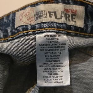 Faded Glory Men's Blue Flare Jeans